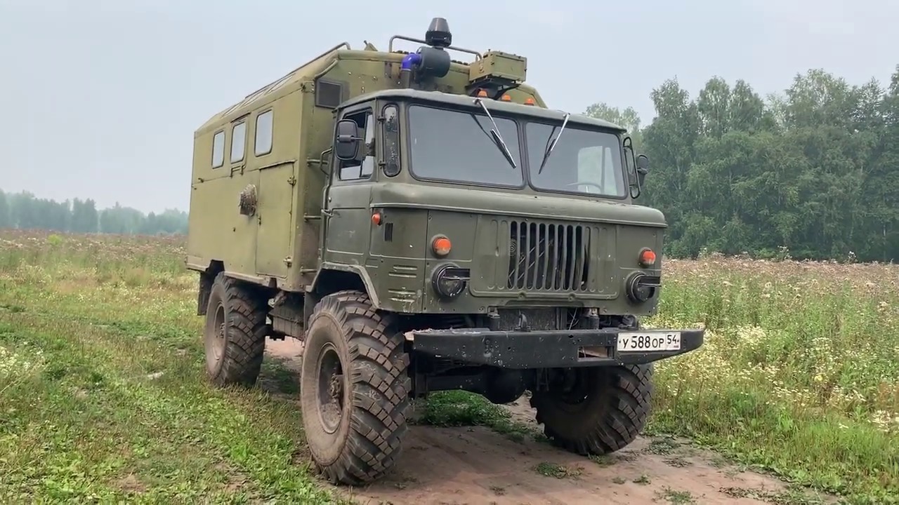 Военный тур на ГАЗ-66