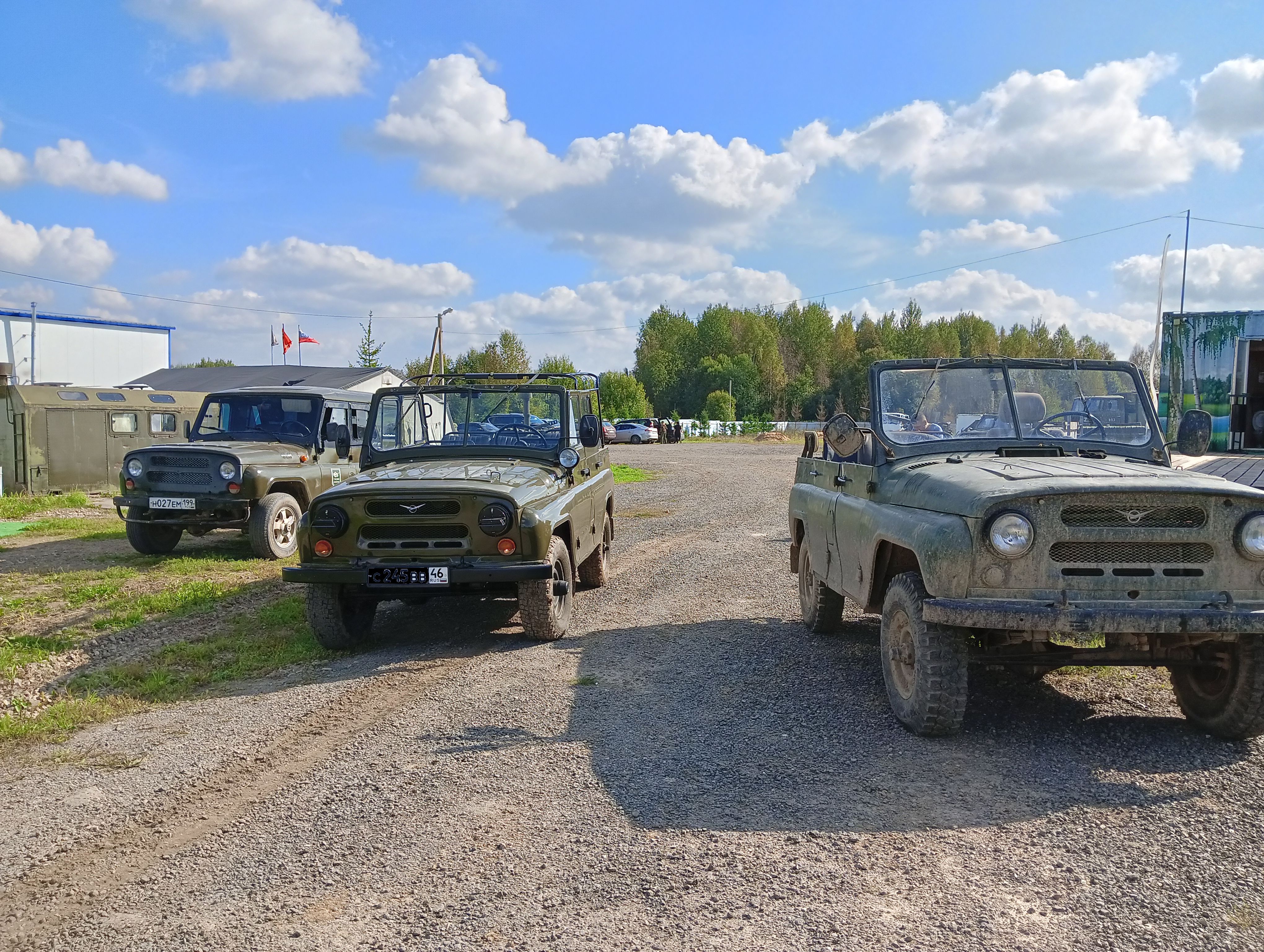 Военный тур на УАЗ-469